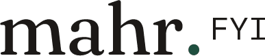 Mahr.fyi logo — Provision Launch portfolio company
